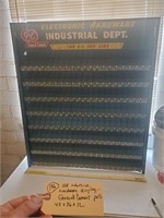 42' hardware sign display cabinet General Cement