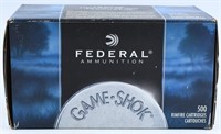 500 Rounds Of Federal Game Shok .22 LR Ammunition