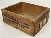 Vintage Western Ammo Wooden Crate
Measures