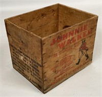 Vintage Johnnie Walker Whisky Wooden
