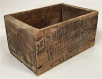 Vintage Wholesale Grocers Wooden Crate
Measures