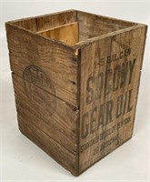 Vintage Standard Oil Co. New York Wooden