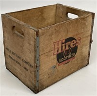 Vintage Hires Root Beer Wooden Crate
Measures
