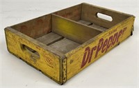 Vintage Dr. Pepper Soda Wooden Crate
Measures