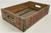 Vintage 7up Soda Wooden Crate
Measures