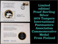 Limited edition! Proof Sterling Silver 1979 Tamper