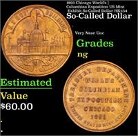 1893 Chicago World's Columbian Exposition US Mint