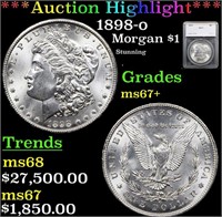 ***Auction Highlight*** 1898-o Morgan Dollar $1 Gr