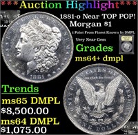 ***Auction Highlight*** 1881-o Morgan Dollar Near