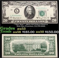 **Star Note** 1963A $20 Federal Reserve Note (San