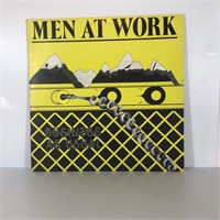 MEN AT WORK BUSINESS AS USUAL VINYL LP RECORD