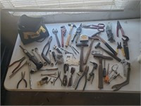 Huge 45pc lot tools Klein Craftsman Ridgid Dewalt