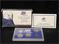 1999 UNITED STATES MINT 50 STATE QUARTERS PROOF