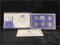2000 UNITED STATES MINT 50 STATE QUARTERS PROOF