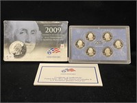 2009 UNITED STATES MINT DISTRICT OF COLUMBIA & US