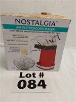 Nostalgia airpop popcorn maker - new
