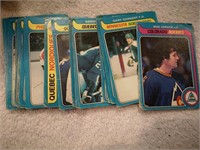 1979-80 OPC HOCKEY  25 CARD LOT- ROUGH SHAPE