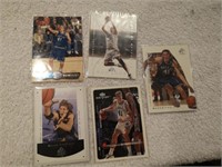 DIRK NOWINZKI 5 CARD LOT