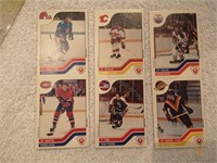 UNCUT PANEL VACHON PASTRY CARDS EARLY 1980S