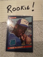 FRED MCGRIFF ROOKIE