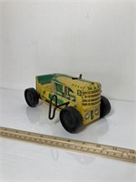 Vintage Marx tin plate wind up tractor
