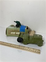 Avon military Jeep and artillery gun
