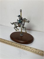 Fine Pewter Donald carousel ride