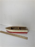 Vintage wooden craft boat