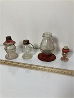 Vintage lantern candy containers