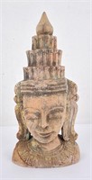 Thailand Thephanom Guardian Angel Wood Carving
