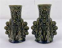 Pair of Mid Century Pottery Vases