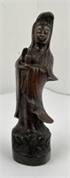 Antique Chinese Bronze Guanyin Figure