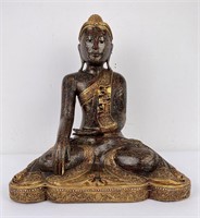 Myanmar Burma Wood Buddha Figure