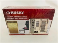 New Husky 6” Dual Action Sander/NIB