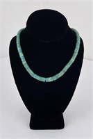 Vintage Santo Domingo Heishi Turquoise Necklace