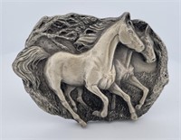 Vintage Galloping Horse Bergamot Buckle