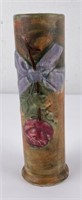 Antique Weller Woodcraft Flemish Rose Bud Vase