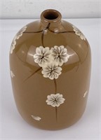 Japanese Ovoid Cherry Blossom Vase