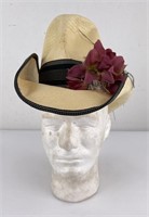 Vintage Resistol Stagecoach Straw Cowboy Hat