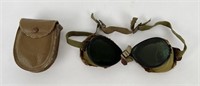 Military Issue Dust Flight Motorcycle Goggles