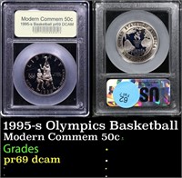 Proof 1995-s Olympics Basketball Modern Commem Hal