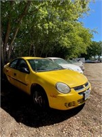 2003 Yellow Dodge Neon SXT (K $95)