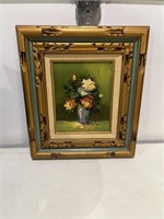FLORAL OIL ON CANVAS (MEXICO)