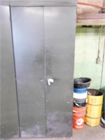 Metal storage shop cabinet