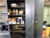 Metal storage shop cabinet