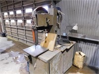 Industrial Band Saw with cabinet