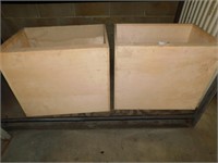 2-wood boxes