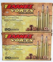 40 Rounds Of Barnes Vor-TX .300 Win Mag Ammunition