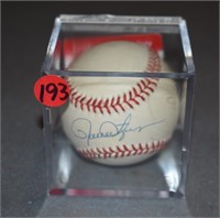 Autographed Baseball Rollie Fingers