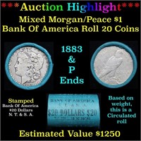***Auction Highlight*** Bank Of America 1883 & 'P'